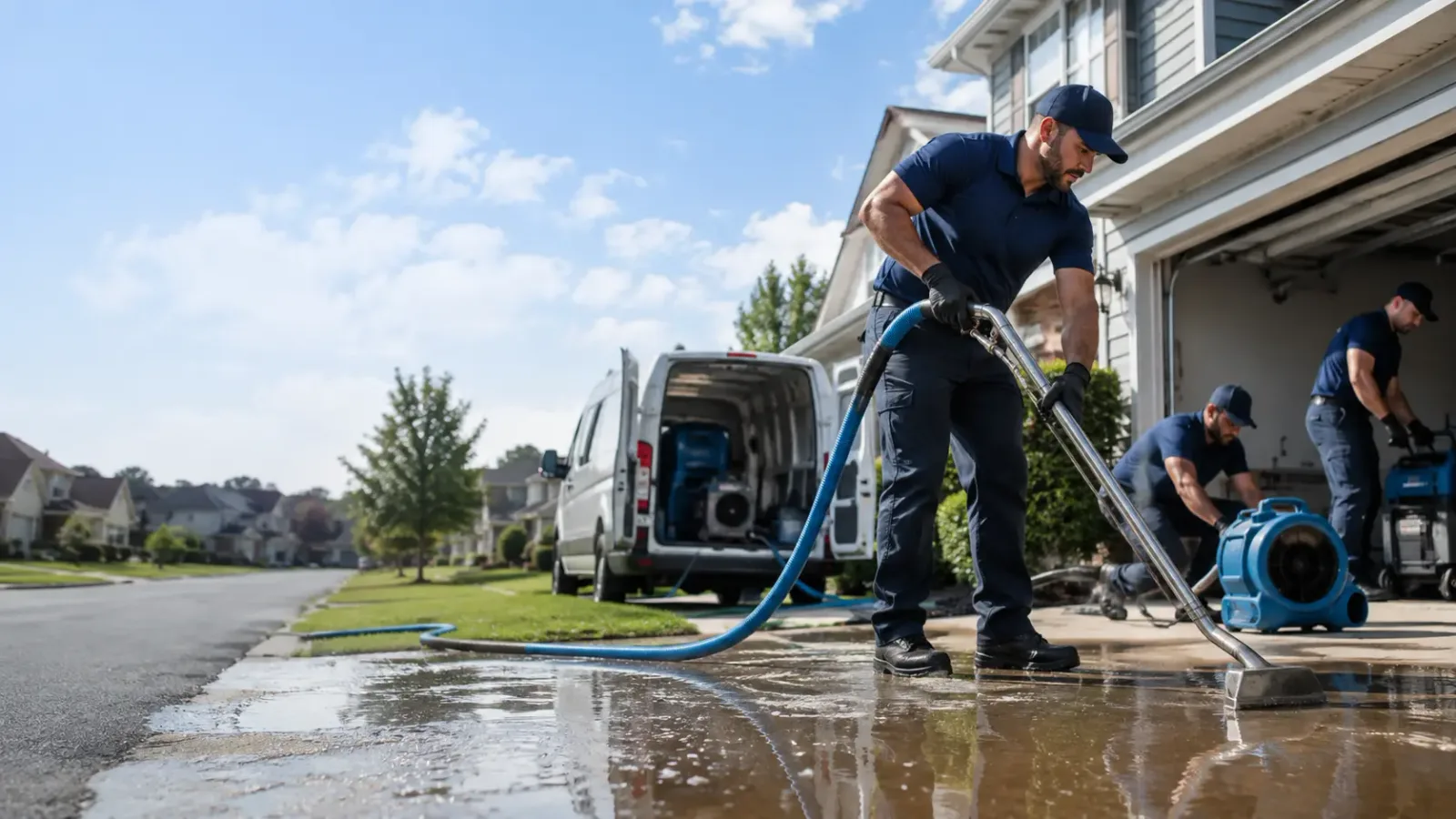 Flood Damage Restoration in Markle, IN